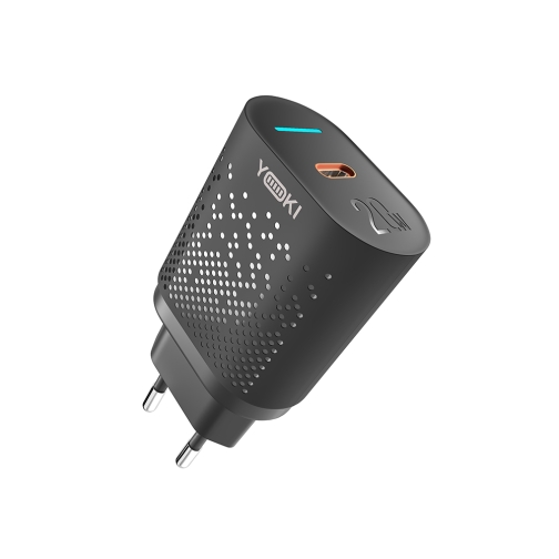 Купити Мережевий зарядний пристрій YOKI Led Series YK-20PD 20W, 3