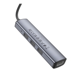 Купить USB Hub Borofone DH12 4-в-1 USB to USB3.0*4(L=1.2M), 5