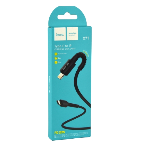 Купить USB Hoco X71 Especial Type-C to Lightning PD 20W 3A, 2