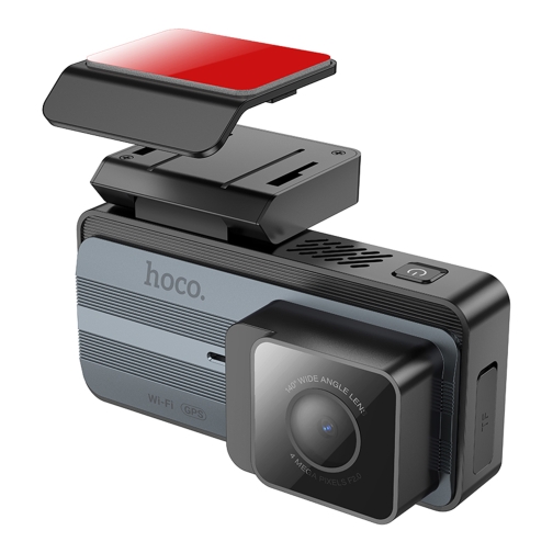 Купити Відеореєстратор Hoco DV12 2K IPS Display WI-FI+GPS+Камера, 4