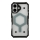 Купити Чохол TPU+PC ArmorHex Magnetic Case для iPhone 17 Transparent/Grey