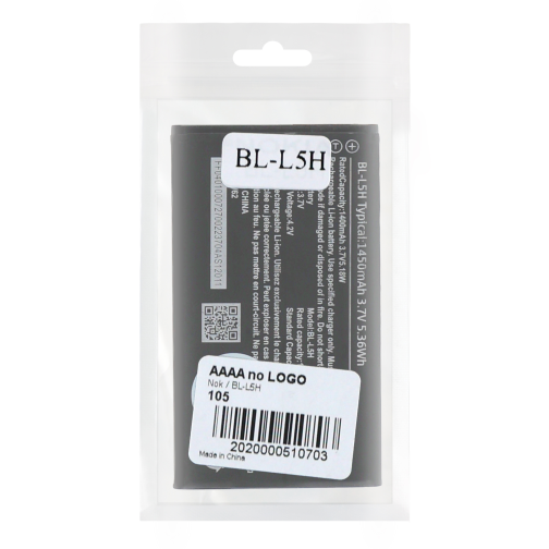Акумулятор для Nokia 105 2023 / BL-L5H превью 2