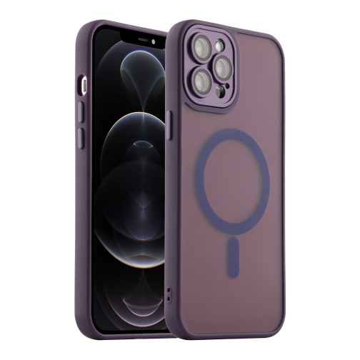 Купить Чехол TPU+PC Magnetic Matte Camera Lens with Magsafe для iPhone 12 Pro Max, 2