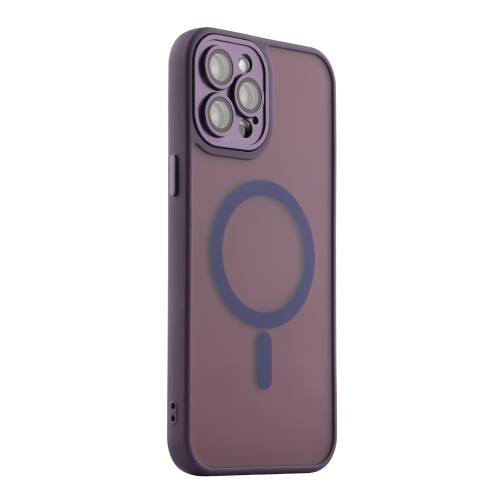 Чохол TPU+PC Magnetic Matte Camera Lens with Magsafe для iPhone 12 Pro Max превью 16