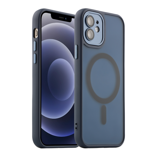 Чохол TPU+PC Magnetic Matte Camera Lens with Magsafe для iPhone 12 превью 2
