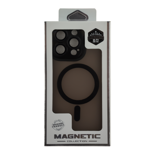 Чохол TPU+PC Magnetic Matte Camera Lens with Magsafe для iPhone 12 Pro превью 3