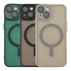 Купити Чохол TPU+PC Magnetic Matte Camera Lens with Magsafe для iPhone 13 Купити Чохол TPU+PC Magnetic Matte Camera Lens with Magsafe для iPhone 13