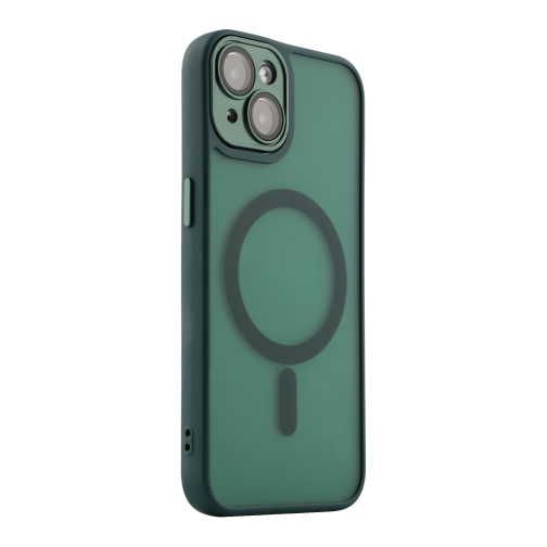 Чохол TPU+PC Magnetic Matte Camera Lens with Magsafe для iPhone 13 превью 14