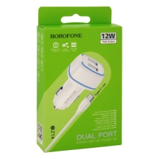 Купити Автомобільний Зарядний Пристрій Borofone BZ14 Type-C 2USB 2.4А М'ята упаковка Купити Автомобільний Зарядний Пристрій Borofone BZ14 Type-C 2USB 2.4А М'ята упаковка