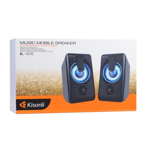 Купити Комп'ютерні колонки Kisonli L-1010 М`ята упаковка