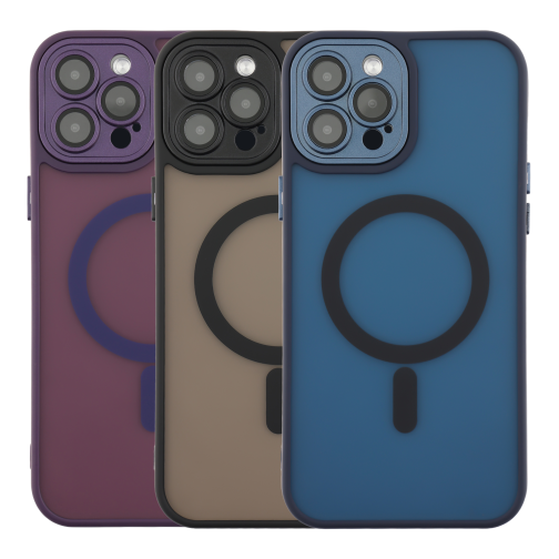 Чохол TPU+PC Magnetic Matte Camera Lens with Magsafe для iPhone 13 Pro Max