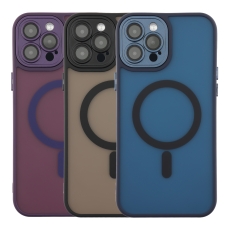 Купити Чохол TPU+PC Magnetic Matte Camera Lens with Magsafe для iPhone 13 Pro Max Купити Чохол TPU+PC Magnetic Matte Camera Lens with Magsafe для iPhone 13 Pro Max