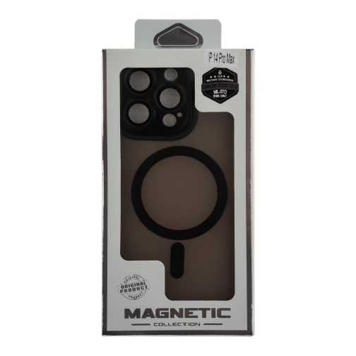 Чохол TPU+PC Magnetic Matte Camera Lens with Magsafe для iPhone 14 Pro Max превью 3