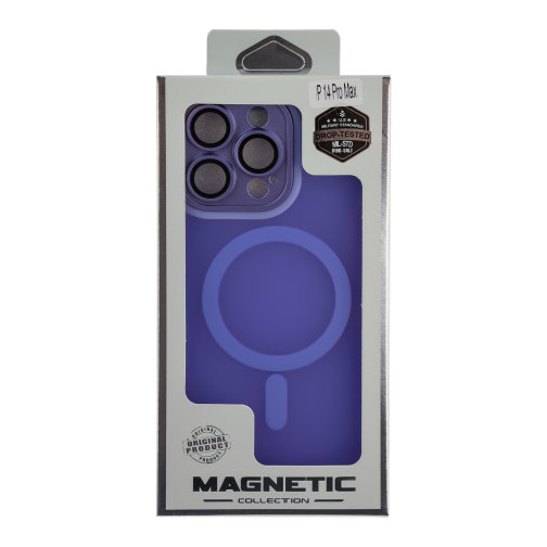 Чохол TPU+PC Magnetic Matte Camera Lens with Magsafe для iPhone 14 Pro превью 7