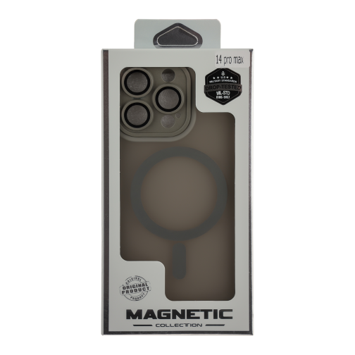 Чохол TPU+PC Magnetic Matte Camera Lens with Magsafe для iPhone 14 Pro Max превью 8