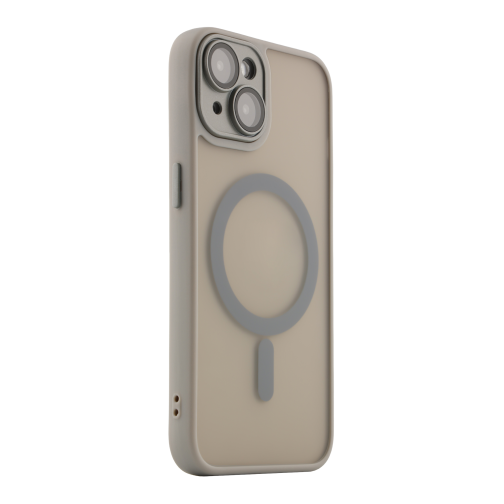 Чохол TPU+PC Magnetic Matte Camera Lens with Magsafe для iPhone 14 превью 15