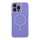 Купить Чехол TPU+PC Magnetic Matte Camera Lens with Magsafe для iPhone 13 Pro Max Purple