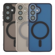 Купити Чохол TPU+PC Magnetic Matte Camera Lens with Magsafe для Samsung Galaxy S24 5G (S921)