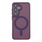 Купити Чохол TPU+PC Magnetic Matte Camera Lens with Magsafe для Samsung Galaxy S24 5G (S921), 12