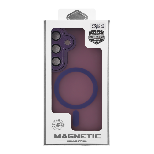 Чохол TPU+PC Magnetic Matte Camera Lens with Magsafe для Samsung Galaxy S24+ 5G (S926) превью 7
