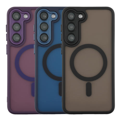 Чохол TPU+PC Magnetic Matte Camera Lens with Magsafe для Samsung Galaxy S23+ 5G (S916)