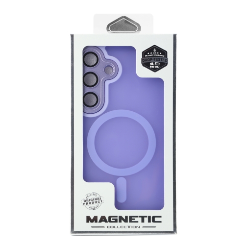Купить Чехол TPU+PC Magnetic Matte Camera Lens with Magsafe для Samsung Galaxy S25 5G (S931), 5