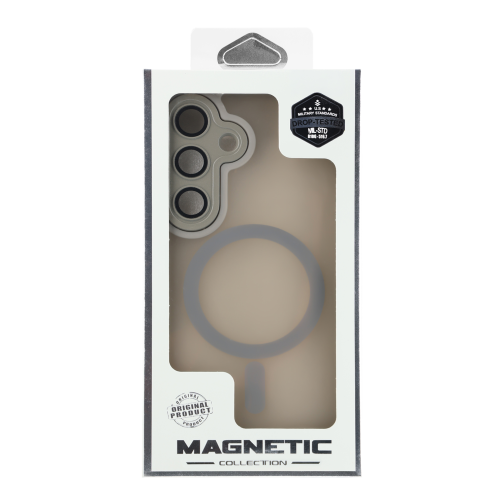 Чохол TPU+PC Magnetic Matte Camera Lens with Magsafe для Samsung Galaxy S25 5G (S931) превью 6