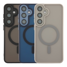 Купить Чехол TPU+PC Magnetic Matte Camera Lens with Magsafe для Samsung Galaxy S25+ 5G (S936)