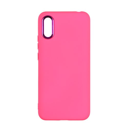 Купить Чехол Silicone Cover Metal frame (AA) для Xiaomi Redmi 9A, 8