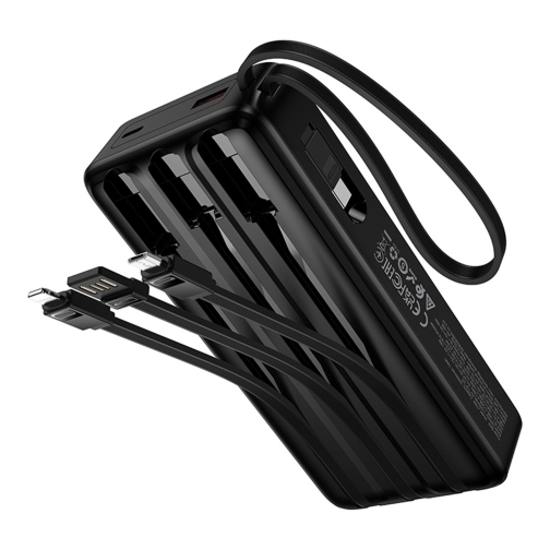 Універсальна Мобільна Батарея Power Bank Hoco J156A Founder 22.5W+PD20W fully compatible power bank with four cables 20000mAh превью 7