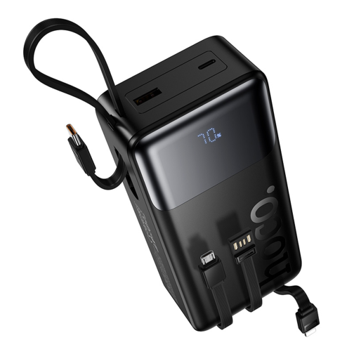 Універсальна Мобільна Батарея Power Bank Hoco J156B Founder 22.5W+PD20W fully compatible power bank with four cables 30000mAh превью 3