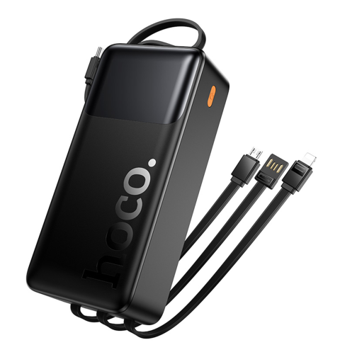 Універсальна Мобільна Батарея Power Bank Hoco J156B Founder 22.5W+PD20W fully compatible power bank with four cables 30000mAh превью 5