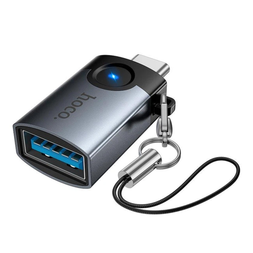 Перехідник Hoco UA46C Type-C male to USB female USB3.0