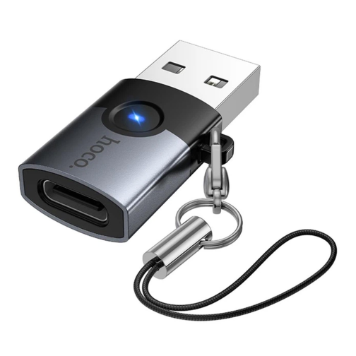 Перехідник Hoco UA46B USB Male to Type-C female USB3.0 превью 4
