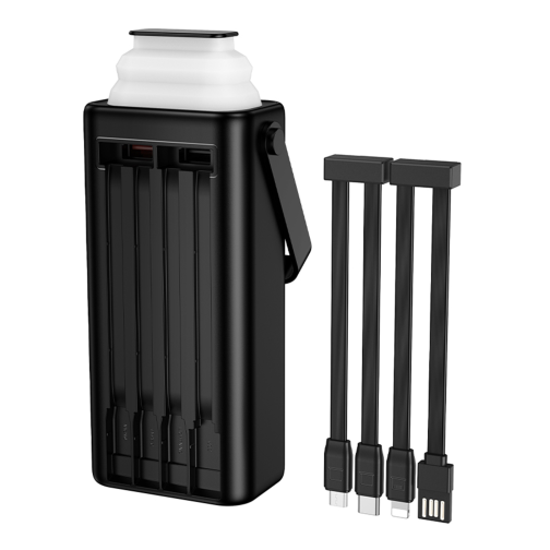 Універсальна Мобільна Батарея Power Bank Borofone BJ65 High 22.5W+PD20W+four-cables 30000mAh превью 7