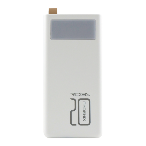 Універсальна Мобільна Батарея Power Bank Ridea RP-D20L Phoenix20 10W digital display + lamp 20000 mAh превью 4