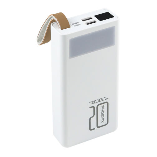 Універсальна Мобільна Батарея Power Bank Ridea RP-D20L Phoenix20 10W digital display + lamp 20000 mAh превью 5