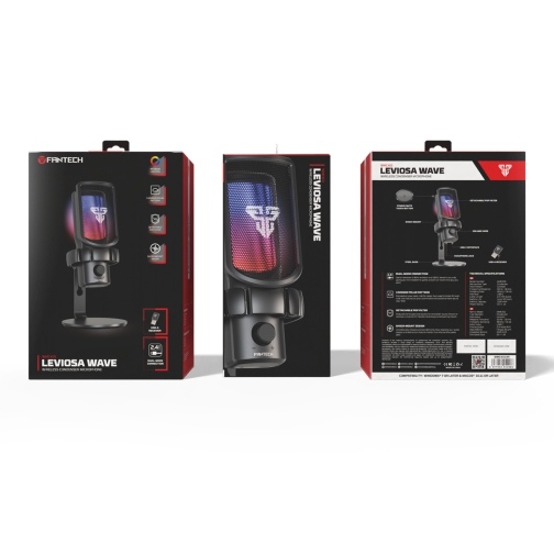 Купити Мікрофон Для Стриму FANTECH WMCX01 Leviosa Wave, 2