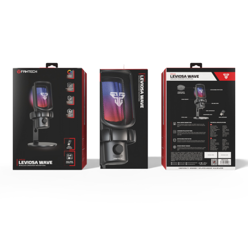 Мікрофон Для Стриму FANTECH WMCX01 Leviosa Wave превью 2