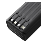 Купити Універсальна Мобільна Батарея Power Bank XO PR285 PD20W+QC22.5W Four Cables + Lighting Fast Charging 30000mAh, 3
