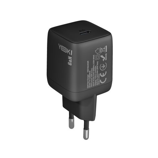 Купить Сетевое Зарядное Устройство Yoki YK-GaN25NCB NanoGaN Type-C PD&QC 25W, 8