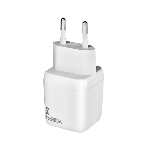 Купить Сетевое Зарядное Устройство Yoki YK-GaN25NCB NanoGaN Type-C PD&QC 25W, 10