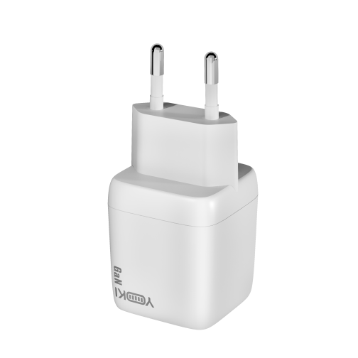 Купити Мережевий Зарядний Пристрій Yoki YK-GaN35PACB PowerGaN Type-C + USB PD&QC 35W, 10