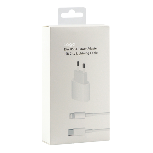 Сетевое Зарядное Устройство For IP PD25W 14 Pro Max+Type-C to IP 1:1 превью 2