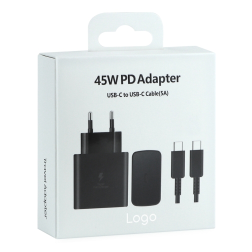 Купить Сетевое Зарядное Устройство for Samsung 1USB-C QC/PD45W+Type-C to Type-C 1:1, 2