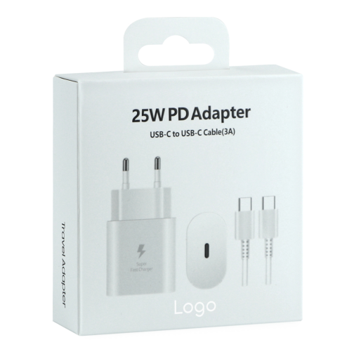 Сетевое Зарядное Устройство for Sam 1USB-C QC/PD25W+Type-C to Type-C 1:1 превью 2