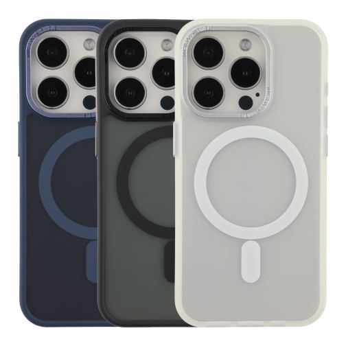 Чохол TPU+PC Goldencis Matte with MagSafe для iPhone 15 Pro Max