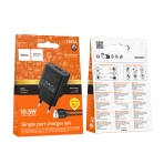 Купить Сетевое Зарядное Устройство Hoco CS91A 1USB 2.1A+USB to Type-C