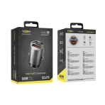 Купить Авто Зарядное Устройство Yoki YK-ICC30ACT IronMini Type-C + USB PD&QC 30W, 2