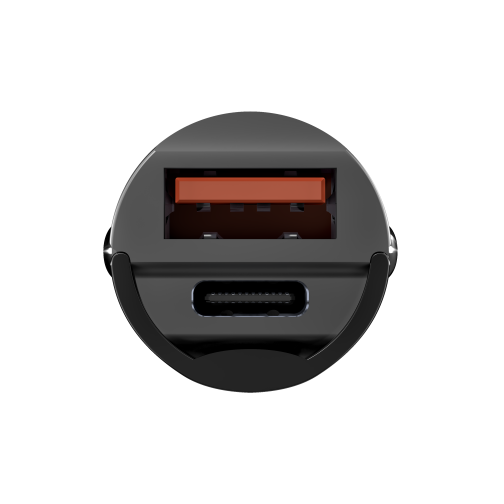 Купить Авто Зарядное Устройство Yoki YK-ICC30ACT IronMini Type-C + USB PD&QC 30W, 5